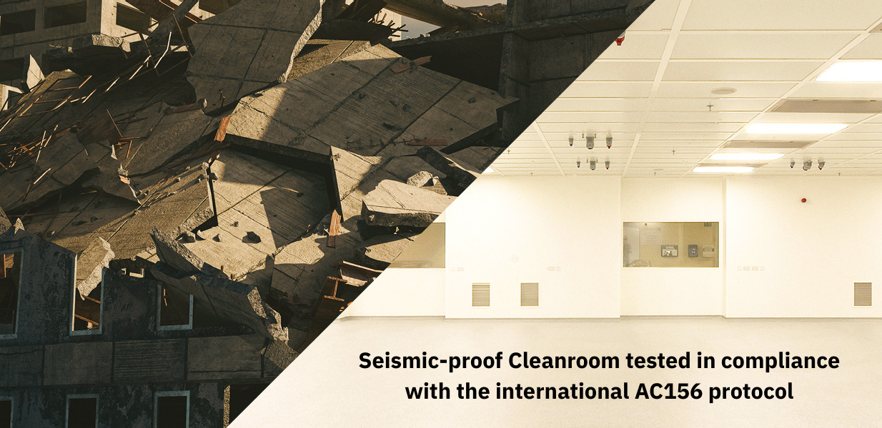 Seismic-proof cleanroom Nicomac Mangini Seismic-proof cleanroom Nicomac Mangini